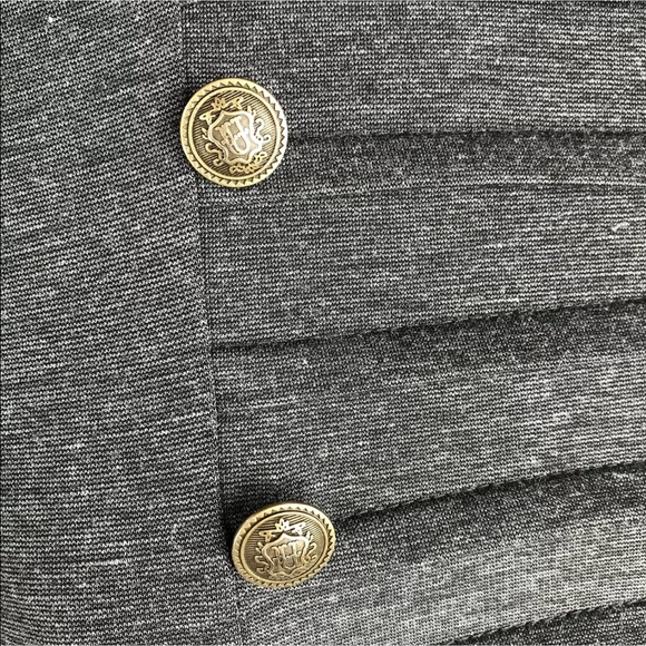 SOLD✨Military Bodycon Dress ✨ Keyhole Back - Picture 5 of 8